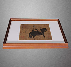 荆州市书画装裱配框服务案例